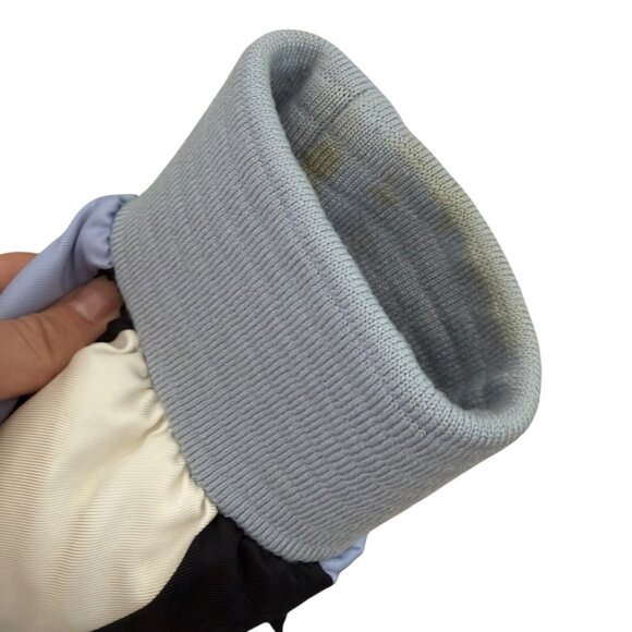 Vintage Iconic classic Emillio Pucci Fox fur Bomber jacket puffer blue print S 6 - Picture 14 of 14